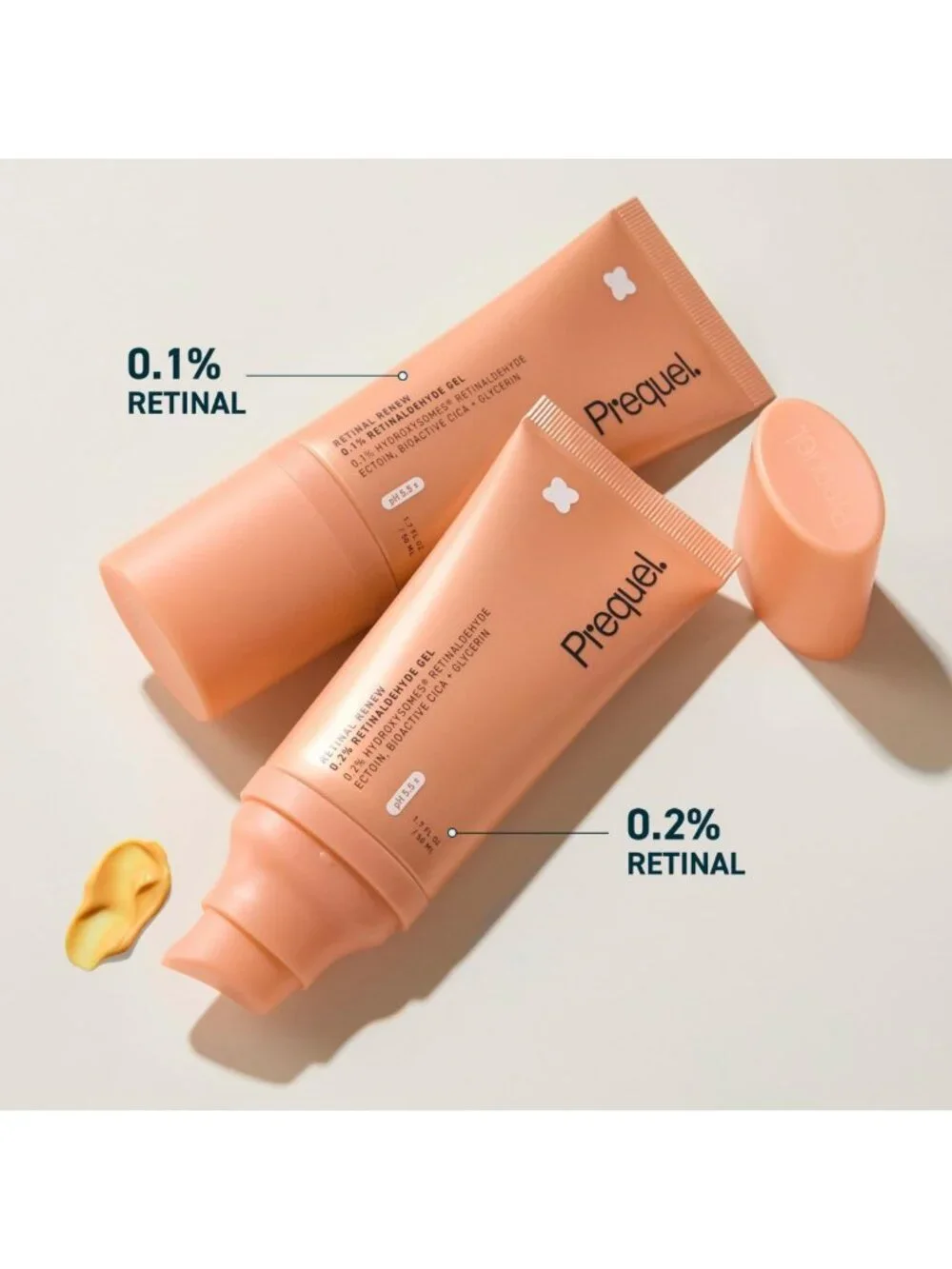 Retinaldehyde Gel 0.1% with Ectoin, Cica & Jojoba Oil - Smooths, Firms, Evens